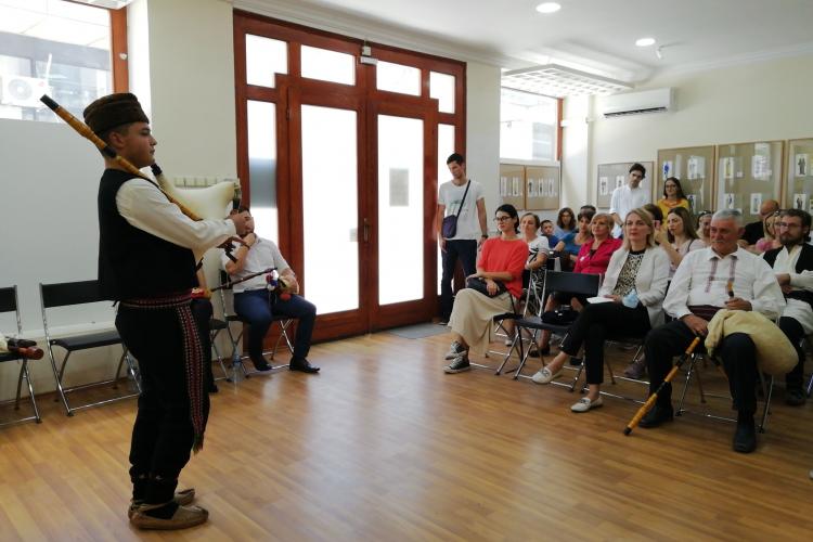 Презентација свирања на гајдама у Народном музеју Ниш